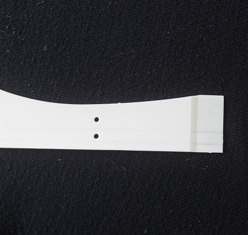 プラスチック軒面戸 N-33 白